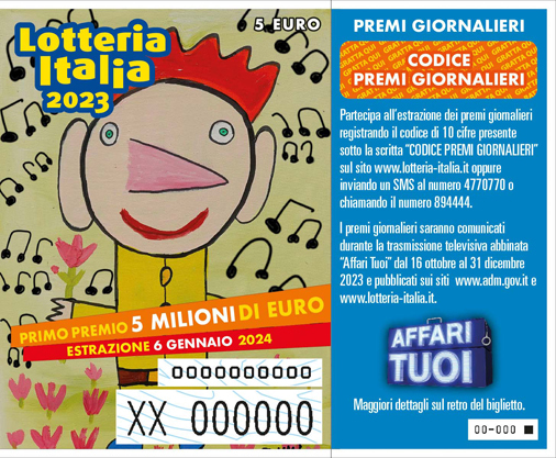 Lotteria Italia biglietti vincenti 2023 2024 elenco